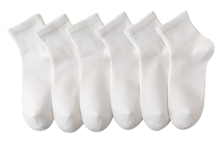 MAGIARTE Womens Mini Crew Ankle Socks Athletic Casual Cotton Socks for Women - Image 1