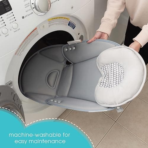 Summer Infant Snug Support in-Sink Bather – Bathe Newborns up to 6 Months with Confidence Right in The Sink - Compression-Molded Foam Baby Bath Sink Cushion is Adjustable and Includes Anti-Slip Grips thumbnail 7