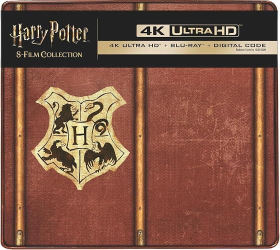 Harry Potter 8-Film Steelbook Library Case (Amazon Exclusive) (4K Ultra HD + Digital) thumbnail 2