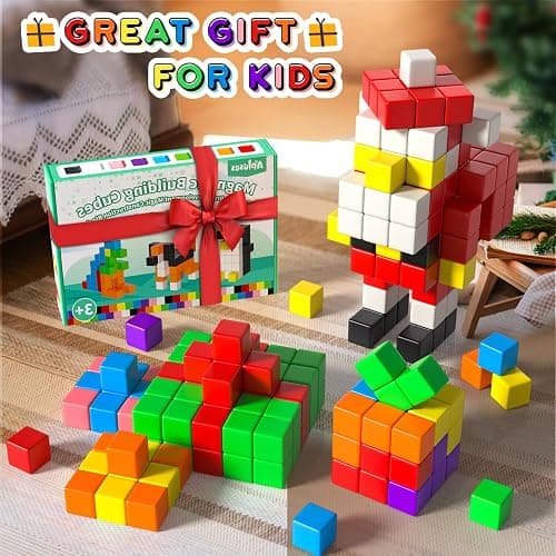 42PCS Magnetic Blocks, Gifts for 3 4 5 6 Year Old, Magnet Building Blocks for Toddlers, Girls & Boys, Sensory - Montessori - Autism - Magnetic Toys for Kids Ages 3-5 4-8 thumbnail 5