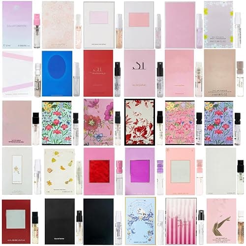Dirstic Women's Designer Perfume Sampler Lot Discovery Set x 30, Luxury High-End Perfume Vials for Women, Mini Samples Gift for Girlfriend, Wife, or Mother（30 pcs） - Image 1