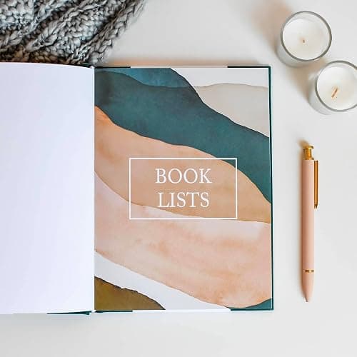 Duncan & Stone Reading Journal for Book Lovers, Daily Log, Teal, 120pg | Linen-bound 120-page reading log to track books read & reviews; an ideal book lover & reader gift for women thumbnail 9
