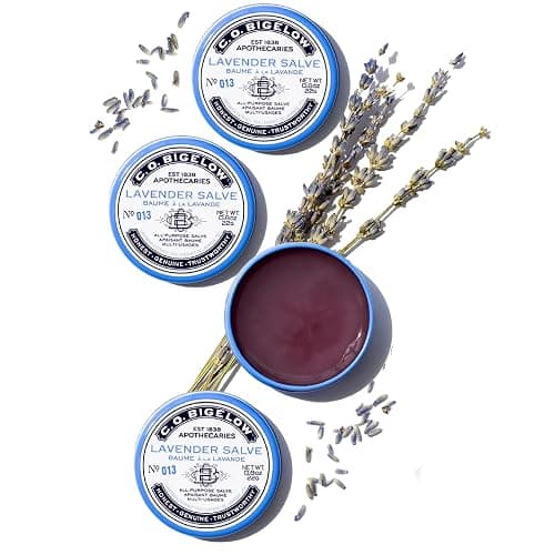 C.O. Bigelow Lavender Salve Tins, Pack of 3 Lip Balm Tins, All Purpose Salve for Lips, Cuticles, Hands & Dry Skin, Lip Balm Set, 0.8 oz thumbnail 7