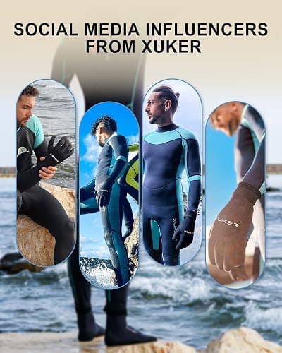 XUKER Neoprene Water Socks 3mm, Sand Proof Beach Volleyball Socks Diving Socks for Outdoor Water Sports thumbnail 5