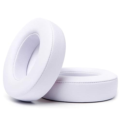 WC Wicked Cushions Replacement Ear Pads for Beats Studio 2 & 3 (B0501, B0500) Wired & Wireless | Does NOT Fit Beats Solo | Softer PU Leather, Enhanced Foam & Stronger Adhesive | White thumbnail 6