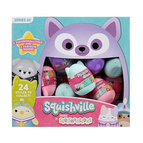 Squishmallows Squishville Series 10 Mini Plush (24 Pack)