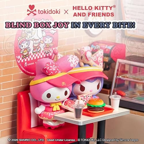 tokidoki™ - Hello Kitty® and Friends Fast Food Blind Box - 1 Pack of Cute Mystery Mini Collectibles - Collectible Art for Girls, Valentine's & Birthday Gifts - 2.75 Inches thumbnail 7