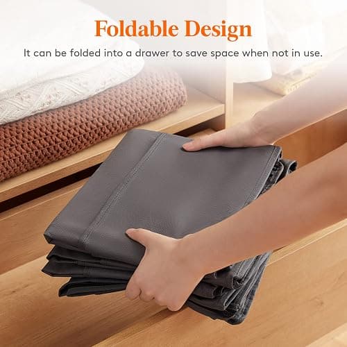 Lifewit 95L 4 Pack Under Bed Storage Containers, Large Capacity Blanket Storage Bags with Reinforced Handle, Organization and Storage for Comforters, Sheets, Clothes, Bedroom, College Dorm, Grey thumbnail 7