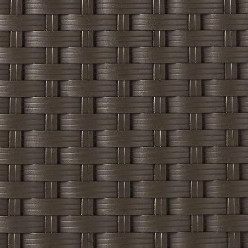 Suncast 33 Gallon Commercial Outdoor Trashcan Hideaway with Lid for 30 to 33 Gallon Trash Bags for Garage, Backyard, or Garden, Brown thumbnail 8