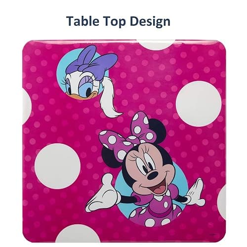 Jakks Pacific Minnie Jr Activity Table Set with One Chairs ,Teal and Red thumbnail 6