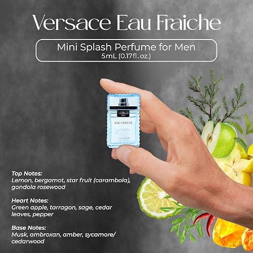 Versace 4 Piece Mini Gift Set for Men thumbnail 6