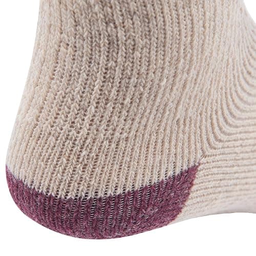 Browning Women's Wool Buckmark Socks, 2 Pairs Wool Blend Outdoor Boot Socks with Arch Support thumbnail 4