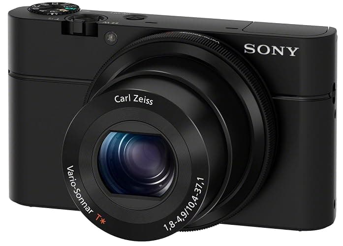 Sony RX100 20.2 MP Premium Compact Digital Camera w/ 1-inch sensor, 28-100mm ZEISS zoom lens, 3” LCD - Image 1