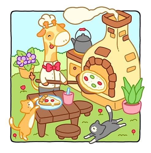 Little Moments: Color By Line Coloring Book thumbnail 5