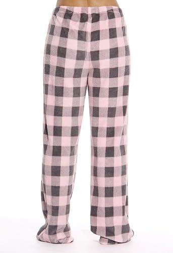 Just Love Women Plush Pajama Pants Buffalo Plaid thumbnail 3