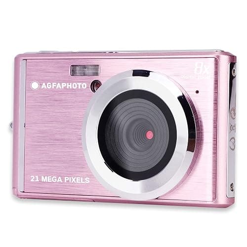 AGFA Photo Realishot DC5200 - Compact Camera, 21MP, 2.4 inch LCD Screen, 8X Digital Zoom, 720p HD Video, Lithium Battery, SD Cards, Scene Modes - Image 1
