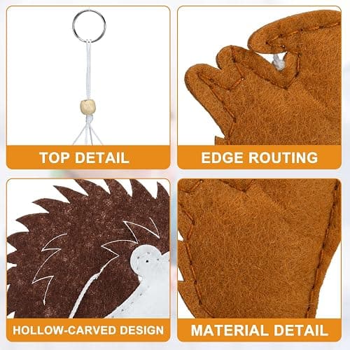 Woodland Ocean Mobile for Crib Jungle Baby Nursery Mobiles Forest Safari Toys for Crib Animals Woodland Nursery Decor for Baby Boys Girls Toys Room Decor (Land Animal) thumbnail 6