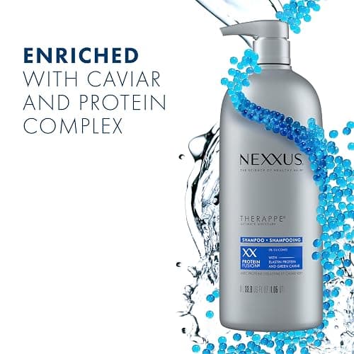 Nexxus Therappe Humectress Professional Moisturizing Shampoo and Conditioner Set 2-Pack for Dry Hair with Caviar Complex and Elastin Protein Silicone-Free Hair Care 33.8 oz Each thumbnail 4