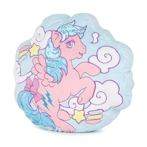 Jay Franco Shaped Decorative Pillow – 15 Inch Kids Ultra-Soft Stuffed Plushie & Cozy Throw Pillow, Official Licensed Product, Blue - My Little Pony thumbnail 3