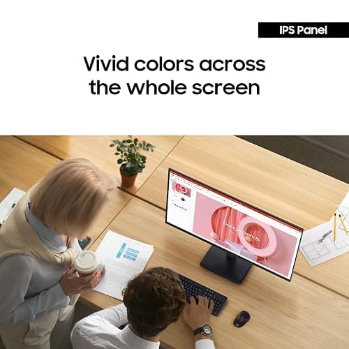 Samsung 24" (S30GD) Essential Monitor with IPS Panel and Tilt Only Stand, 100Hz Refresh Rate, Ergonomic Design, Advanced Eye Care, Game Mode, LS24D304GANXZA thumbnail 5