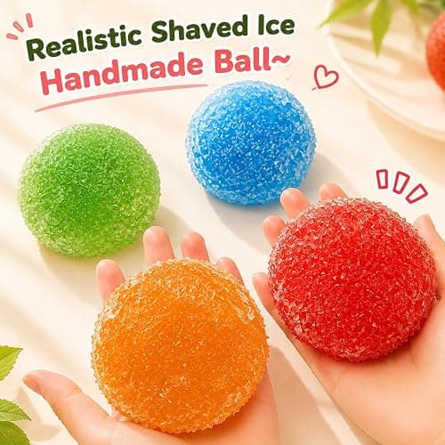 Slushy Bayberry Squishy, Crunchy Squishy Stress Ball for Adult (Blue, Large) thumbnail 2