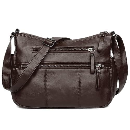 Purses for Women Soft PU Leather Shoulder Bag Ladies Crossbody Purse Pocketbooks - Image 1