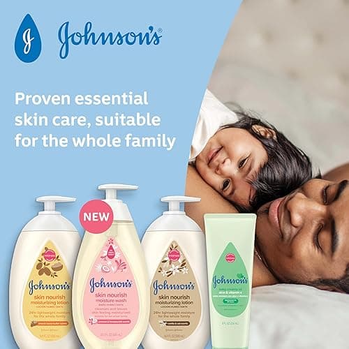 Johnson's Baby Skin Nourishing Moisture Baby Body Wash with Shea & Cocoa Butter, Hypoallergenic & Tear Free Baby Bath Wash, Paraben-, Dye-, Sulfate & Phthalate-Free, 20.3 fl. oz thumbnail 5