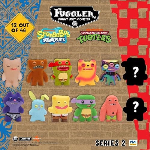 Fuggler Series 2 Collectible Figures 12-Pack Window Box | Mystery Toy Bundle with Rare Chase Figures, Creepy Miniatures, Disturbing Designs, Hidden Surprises, Collector Display Set (Assortment B) thumbnail 3