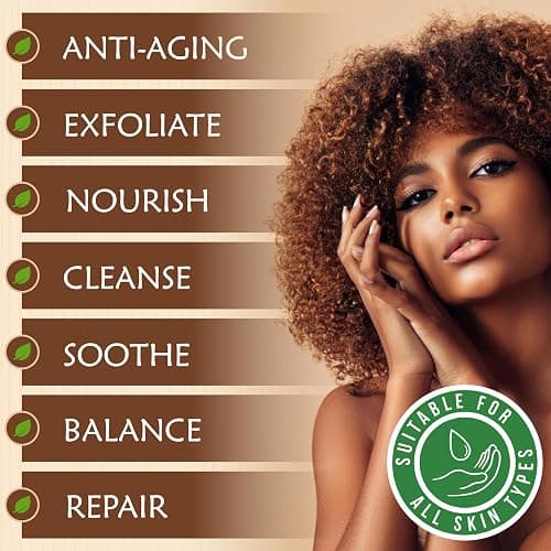 Raw African Black Soap Bar 8 oz. - 100% Pure Natural From Ghana. Acne Treatment, Aids Against Eczema & Psoriasis, Dry Skin, Scars and Dark Spots. Great For Pimples, Blackhead, Face & Body Wash. thumbnail 4