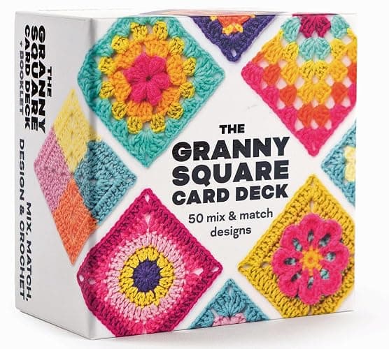 The Granny Square Card Deck: 50 mix and match designs - Image 1