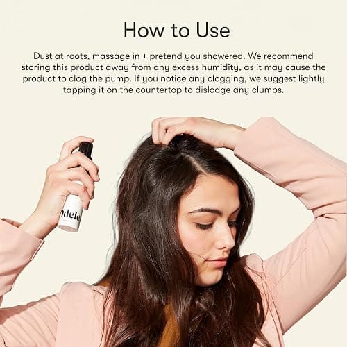 Odele Dry Shampoo, Oil-Absorbing Powder to Revive Volume for All Hair Types & Textures, 1 oz thumbnail 5