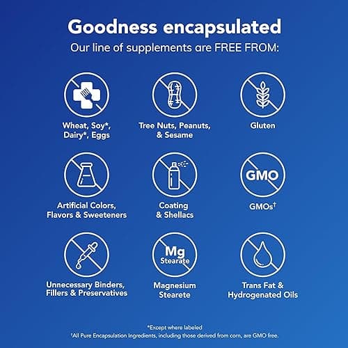 Pure Encapsulations Magnesium (Glycinate) - Supplement to Support Stress Relief, Sleep, Heart Health, Nerves, Muscles, and Metabolism* - with Magnesium Glycinate - 90 Capsules - 90 Count (Pack of 1) thumbnail 5
