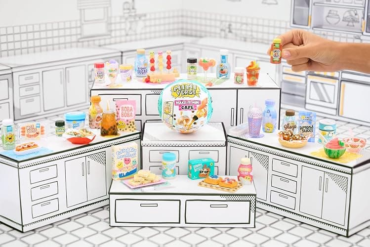 MGA's Miniverse Make It Mini Cafe Series 4 (3 Pack), Mini Collectibles - Mystery Blind Packaging, DIY, Resin Play, Replica Food, NOT Edible, Collectors, 8+ thumbnail 5
