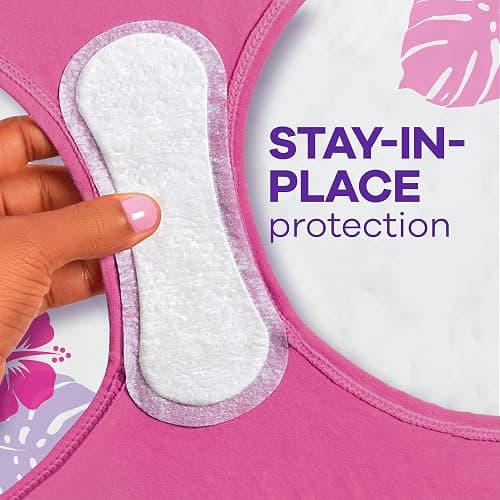 Always Daily Fresh Thin Liners, Regular Absorbency, Unscented Panty Liners, 432 Count (2 Packs of 216) thumbnail 8