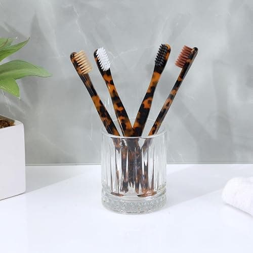 Isshah Biodegradable Eco-Friendly Cellulose Acetate Toothbrushes - 8 Count thumbnail 7