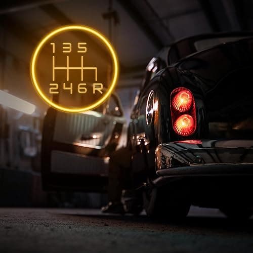 Kavaas Gear Shift Neon Sign, 3D Engraved Manual Transmission Lever Neon Sign for Garage Decor | LED Garage Signs for Car Room Decor, Auto Repair Workshop, Man Cave - Best Gifts for Dad, Car Enthusiast (GS2G) thumbnail 8