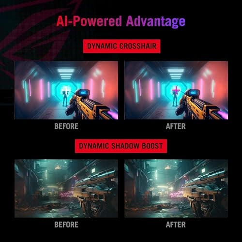 ASUS ROG Strix 27” QHD (2560x1440) HDR400 USB-C Gaming Monitor (XG27ACS), 180Hz,1ms, Fast IPS, 133% sRGB, Extreme Low Motion Blur Sync, G-Sync Compatible, DisplayWidget, Tripod Socket, 3 Year Warranty thumbnail 6