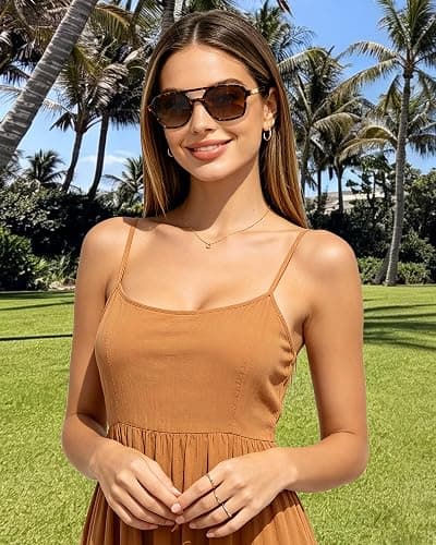 2 pack aviator sunglasses brown and black!! thumbnail 3