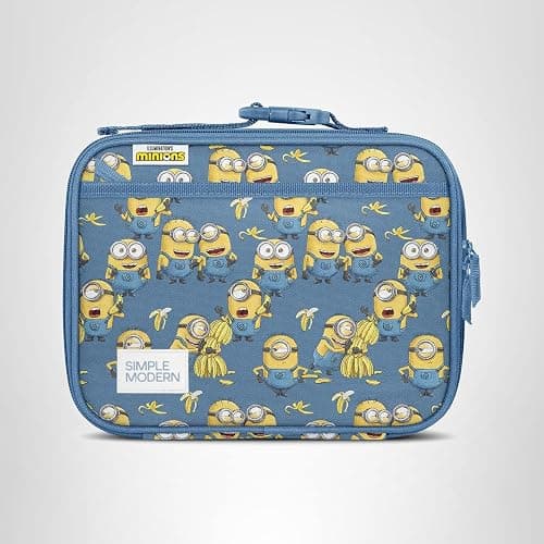 Simple Modern Minions Kids Lunch Box for Toddler | Despicable Me Reusable Insulated Bag for Girls | Meal Containers for School with Exterior and Interior Pockets | Hadley Collection | Minions Unite thumbnail 7