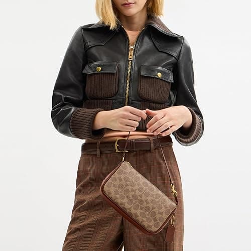 Coach Women's Natural Grain Leather Plaza Bag thumbnail 2