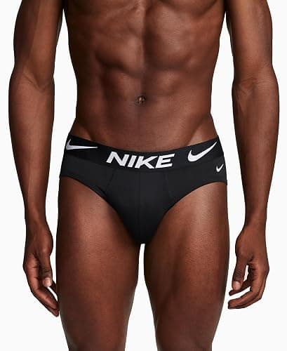 Nike Mens Nike Men's Essential Micro Stretch Hip Brief 3pk UnderwearBriefs thumbnail 2