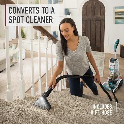 Hoover Smartwash Automatic Carpet Cleaner Machine, FH52000, Turquoise thumbnail 3