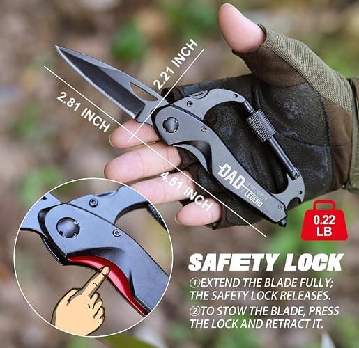 Fathers Day Dad Gifts - Gifts for Dad, Fathers Day Ideal Gift from Daughter, Wife, Son - Dads Birthday Gift for Husband, StepDad, Men - Christmas Dad's Present, Multitool thumbnail 2