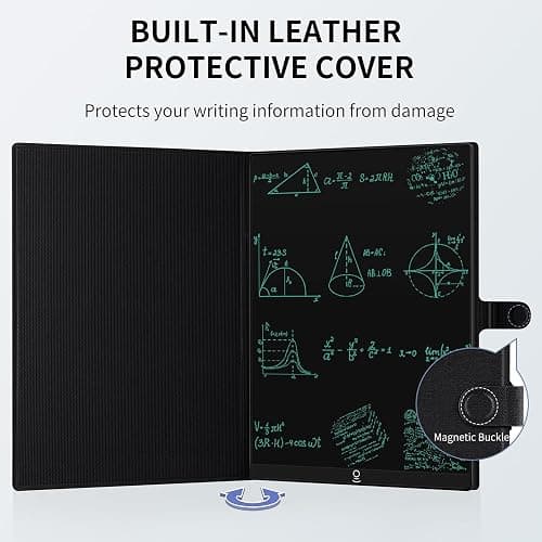 LCD Writing Tablet for Adults: 11.5 inch Full Screen Drawing Tablet Reusable Erasable Digital Notepad with Hall Switch and Tablet Case for Gift Birthday thumbnail 5