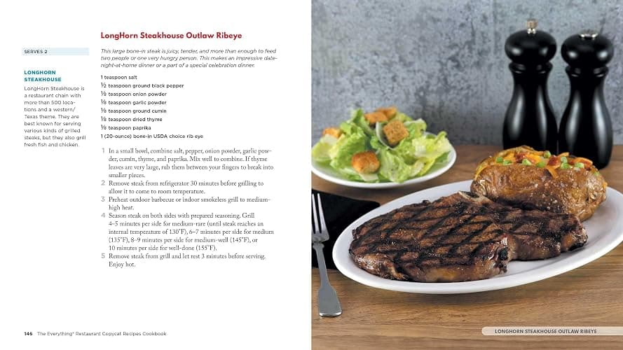 The Everything Restaurant Copycat Recipes Cookbook: 200 Easy Recipes to Re-Create Your Favorite Restaurant Dishes at Home (Everything® Series) thumbnail 4