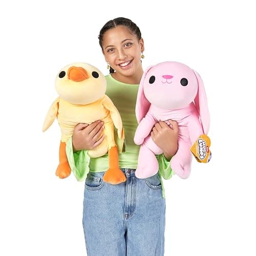 Hug-A-Lumps 1.5kg Weighted Cuddly Squishy 14.5 inch Animal Plush by ZURU, Comfort Companion for Anxiety Relief, Calming Soft Toy for Kids and Adults (Goose/Mav) thumbnail 5