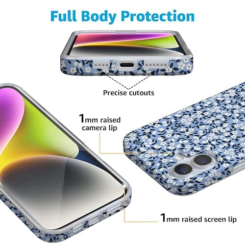 Casely iPhone 16 Case | Picking Daisies | Cottagecore | Compatible with MagSafe | Classic Ultra Slim Design thumbnail 2