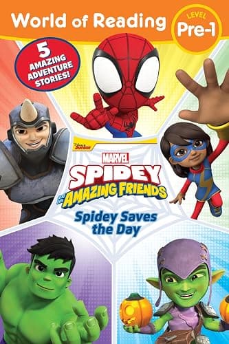 World of Reading: Spidey Saves the Day: Spidey and His Amazing Friends - Image 1