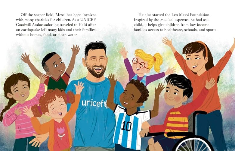 Lionel Messi A Little Golden Book Biography thumbnail 4