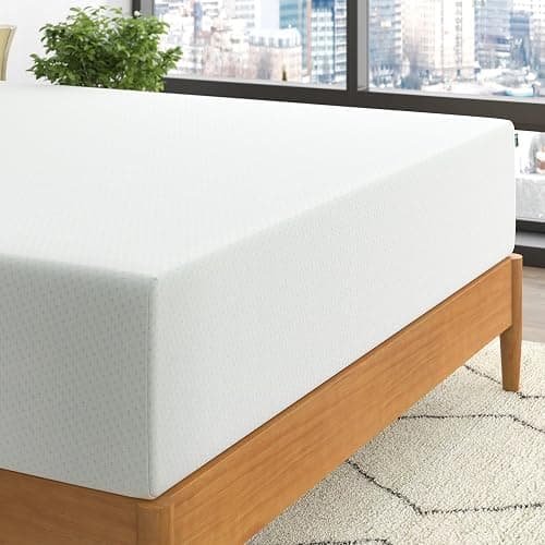 Zinus 12 Inch Green Tea Memory Foam Mattress, Queen, Fiberglass Free, Patented Custom Contour Support, Sturdy Base Foam, CertiPUR-US Certified, Mattress in A Box, White thumbnail 9